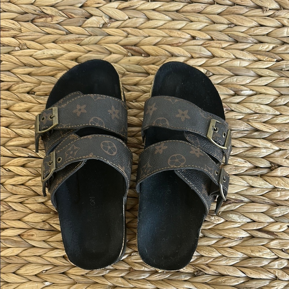 Louis Vuitton Brown Sandals